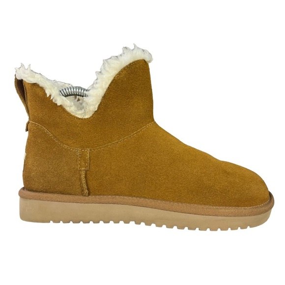 Koolaburra by UGG Ankle Suede Boots 1116711 Brown Womens Size 6 - Picture 1 of 11